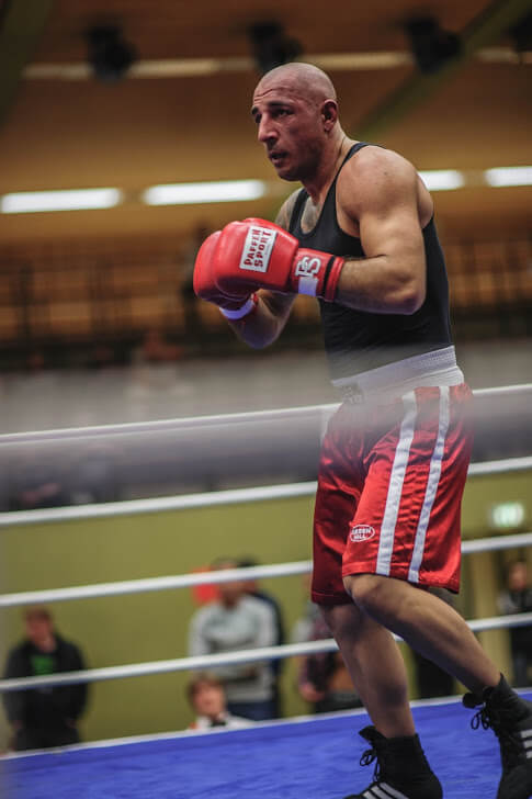 Szene aus dem Boxtraining in Bürstadt